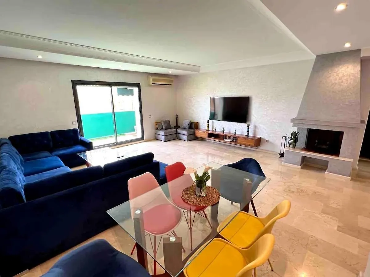 Apartament Appt Centre Ville Casablanca Maarif Avec Terrasse